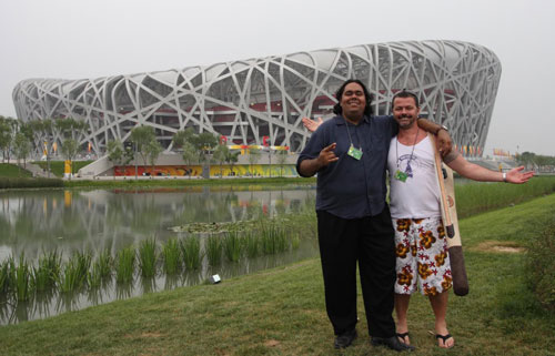 Willaim Barton and Nathan Burton Olympic Stadium Beijing